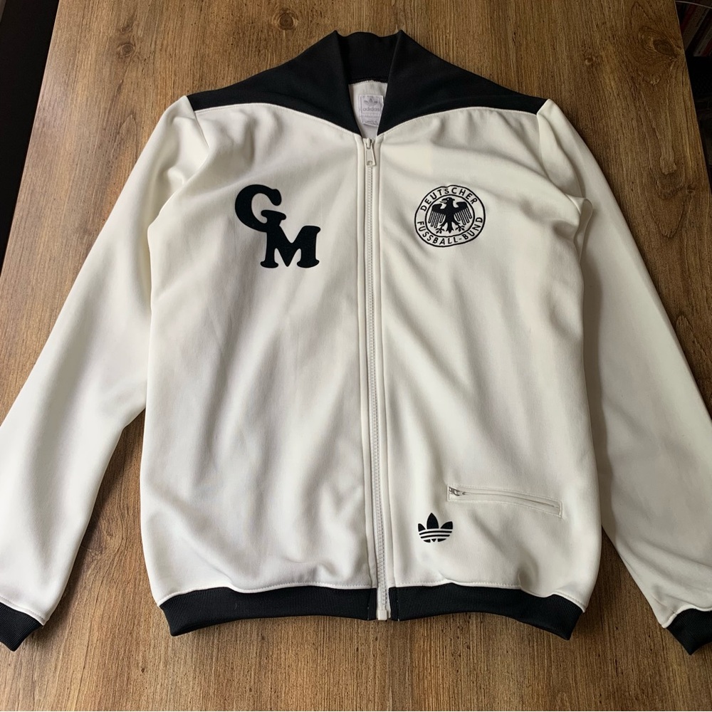 Adidas Jacket Der Bomber Size Small Gerd Müller 13, DFB Germany Vintage 2004